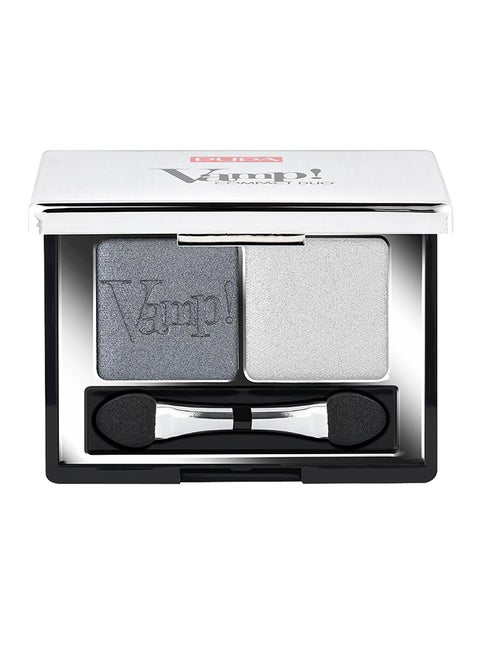 Vamp! Compact Duo Eyeshadow 009 Silver Stone