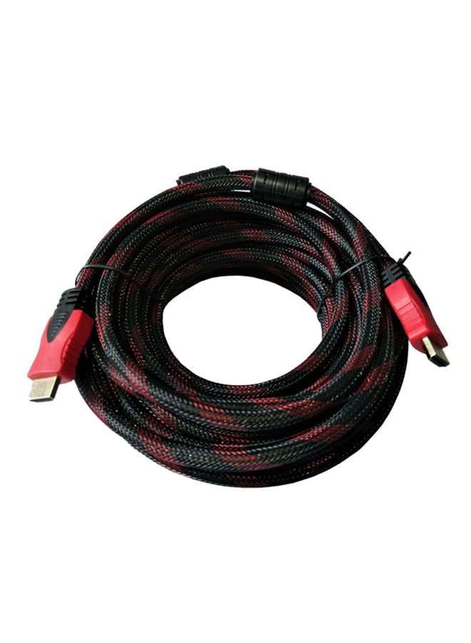 شاربدو كابل HDMI للتلفاز والكمبيوتر بمنفذ USB أسود - Image 1