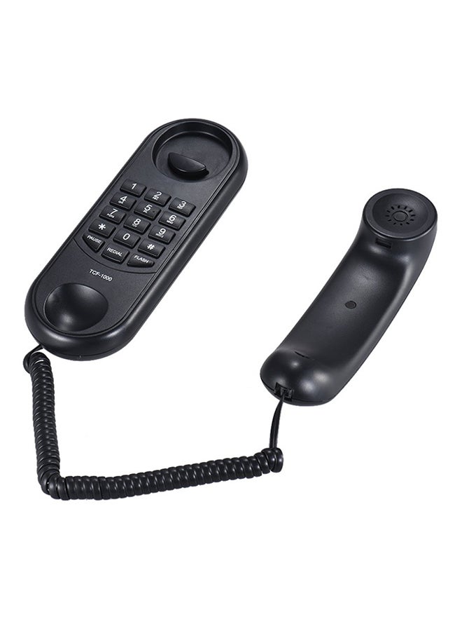 Wall Mounted Corded Telephone Black - Image 2