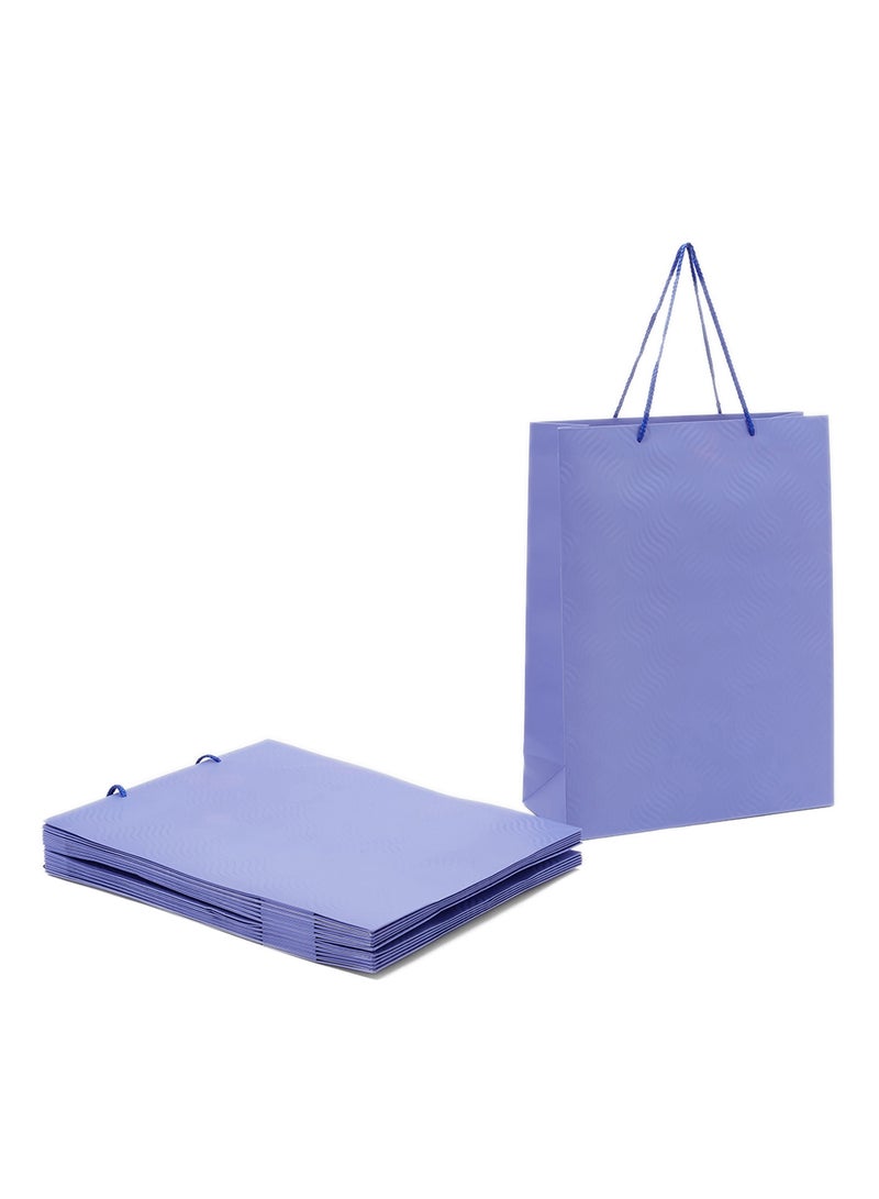 سارفا أكياس هدايا سادة من 12 قطعة أرجواني - Image 1
