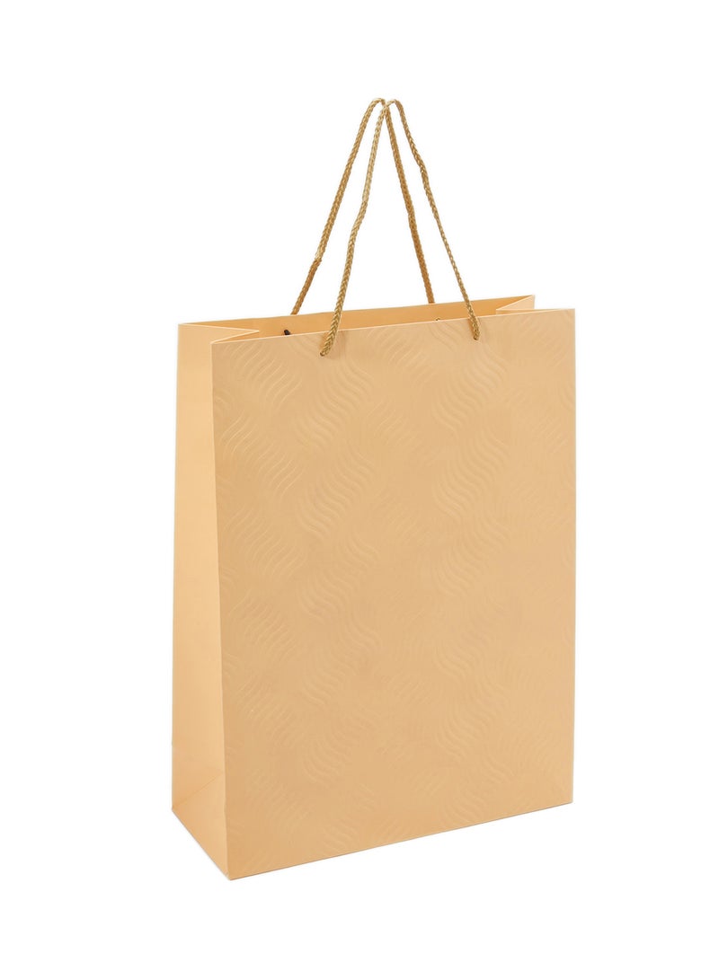 سارفا أكياس هدايا سادة من 12 قطعة بني - Image 2