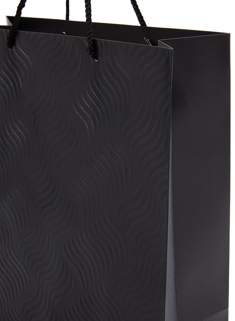 سارفا أكياس هدايا سادة من 12 قطعة أسود - Image 3