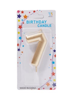 7-Numbered Decorative Candle