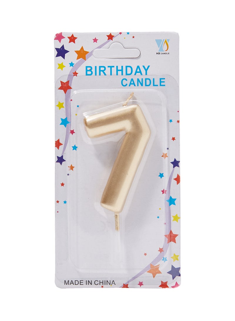 SARVAH - 7-Numbered Decorative Candle - Image 1