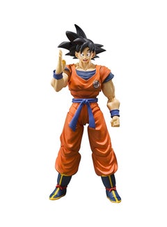 BANDAI TAMASHII S.H.Figuarts Son Gokou - A Saiyan Raised On Earth Action Figure 5.5-Inch  - Image 1
