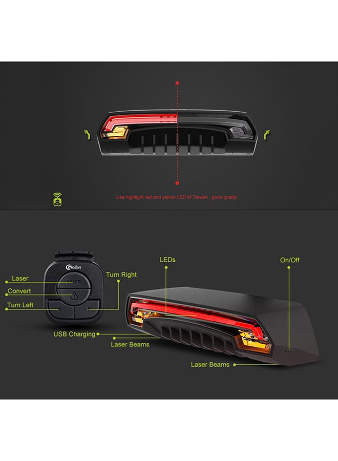 Meilan Bike LED Rear Light - Image 4