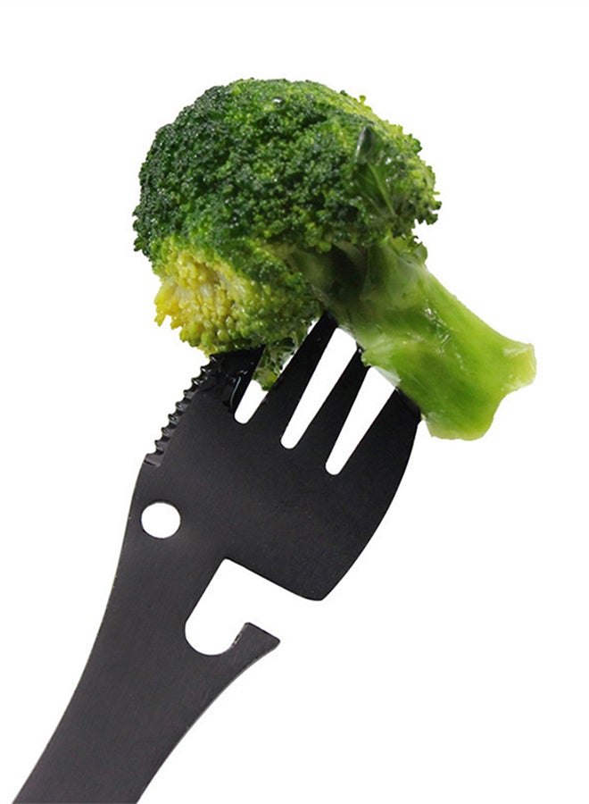 Multi-Functional Camping Can Bottle Opener Spoon