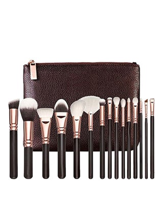 Professional Make-Up Brush Set RoseGold/Black - v1547544654/N13316170A_1