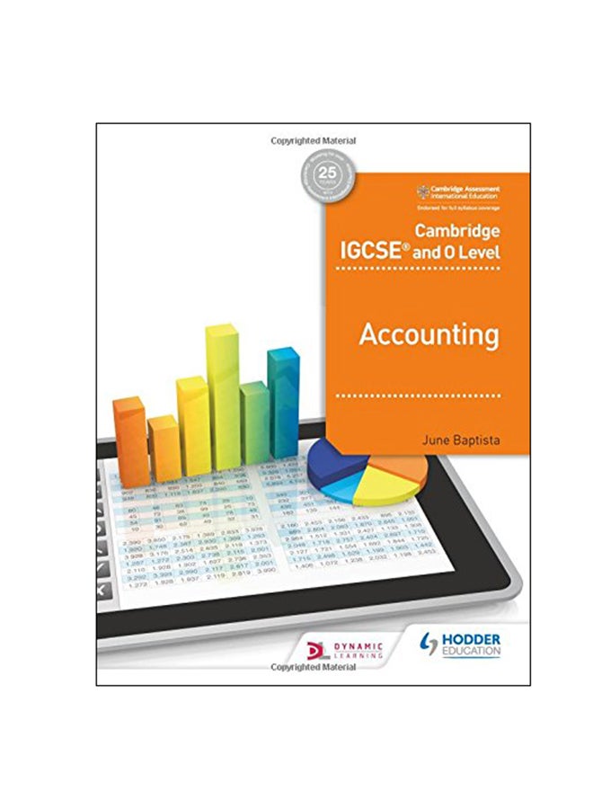 Cambridge IGCSE And O Level Accounting paperback english - 01 Apr 2018 