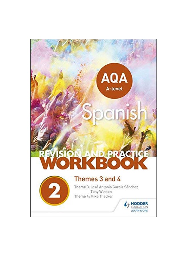null - AQA A-Level Spanish Revision And Practice Workbook: Themes 3 And 4 Paperback English by Mike Thacker - 30 Mar 2018 - Image 1