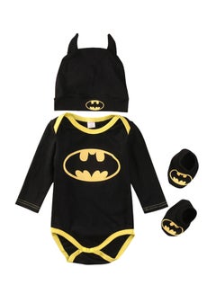 Batman Onesies Black