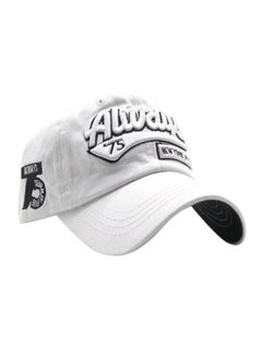 Generic Snapback Closure Cap White  - Image 1