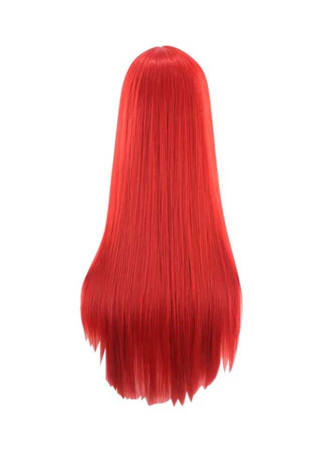 Long Straight Wig Red - Image 2