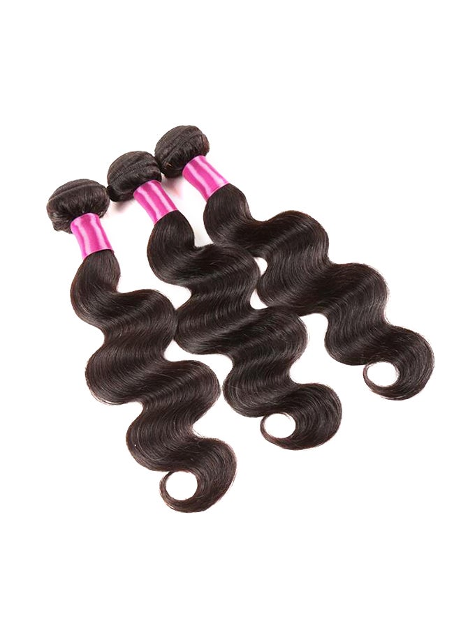 Generic 3-Piece Wig Set Dark Brown  - Image 2
