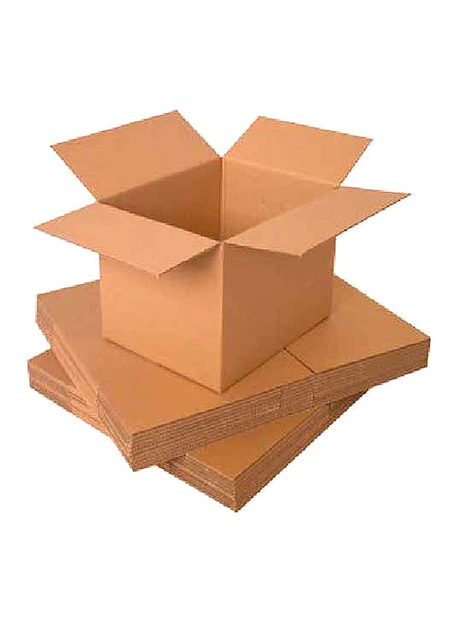 Pack Of 10 Moving Boxes Brown - Image 2