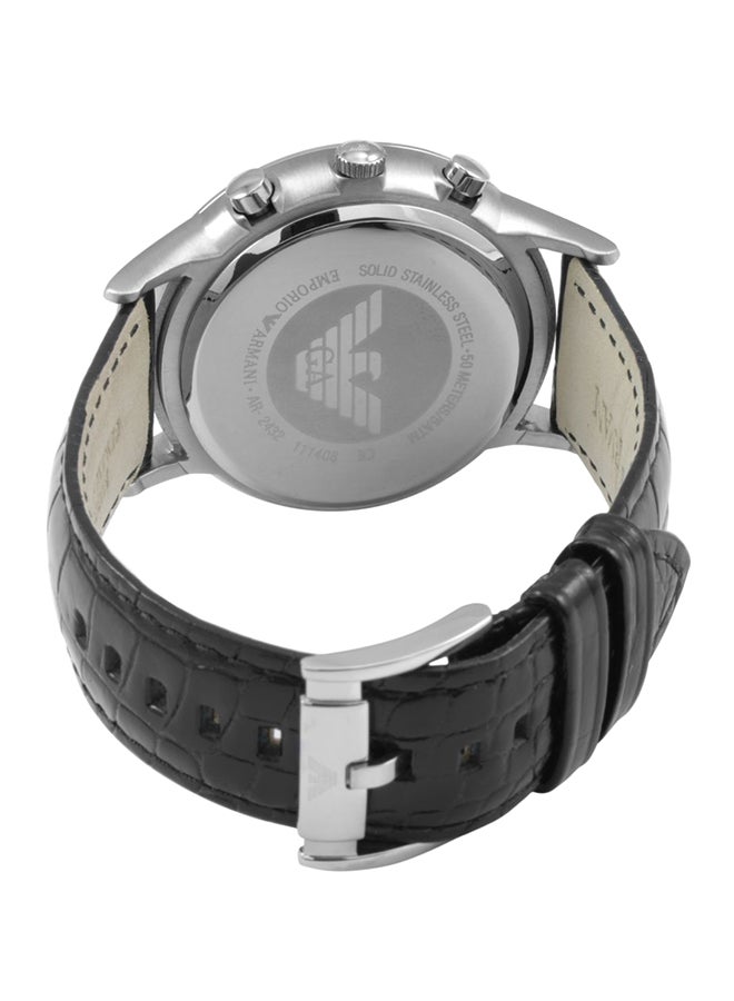 امبوريو ارماني ساعة يد كوارتز كرونوغراف طراز AR2432 للرجال - Image 2