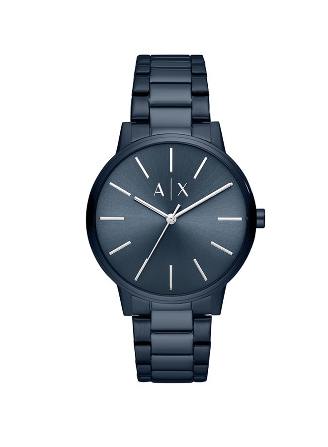 ارماني اكسشينج ساعة بسوار من الإستانلس ستيل ثري هاند طراز AX2702 men - Image 1