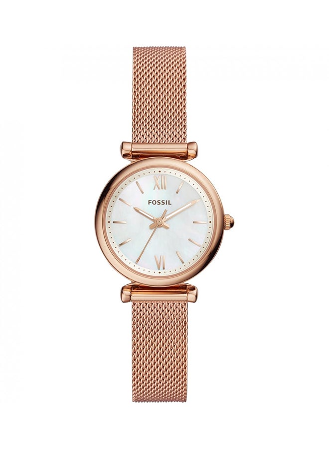 FOSSIL Women's Metal Analog Wrist Watch ES4433 - 28 mm - Gold  - Image 1
