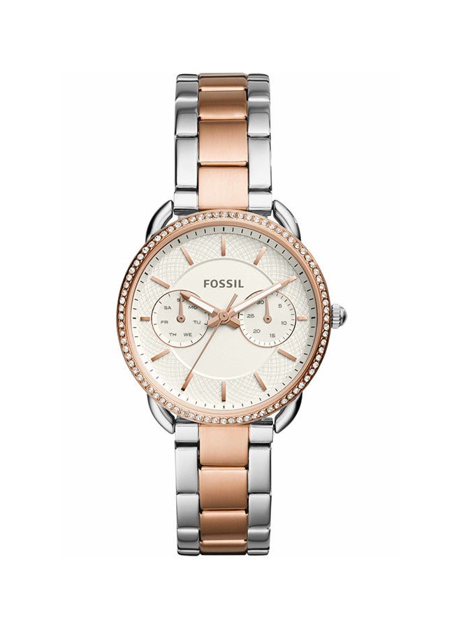 FOSSIL - women Stainless Steel Chronograph Watch ES4396 - Image 1