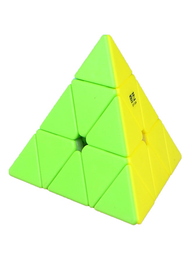 QiYi - Pyramid Shape Rubik's Cube 9.5x9.5x9.5cm - Image 1