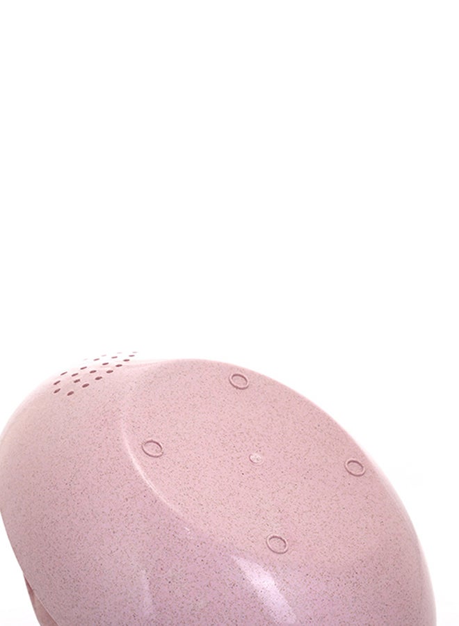 Sharpdo Double-Deck Strainer Food Basket Pink 25x20x15.5cm - Image 4