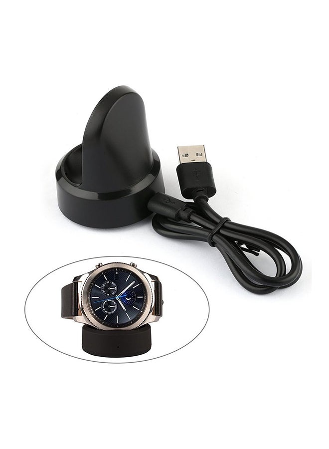 Charging Dock For Samsung Galaxy Gear S3 Black  - Image 4