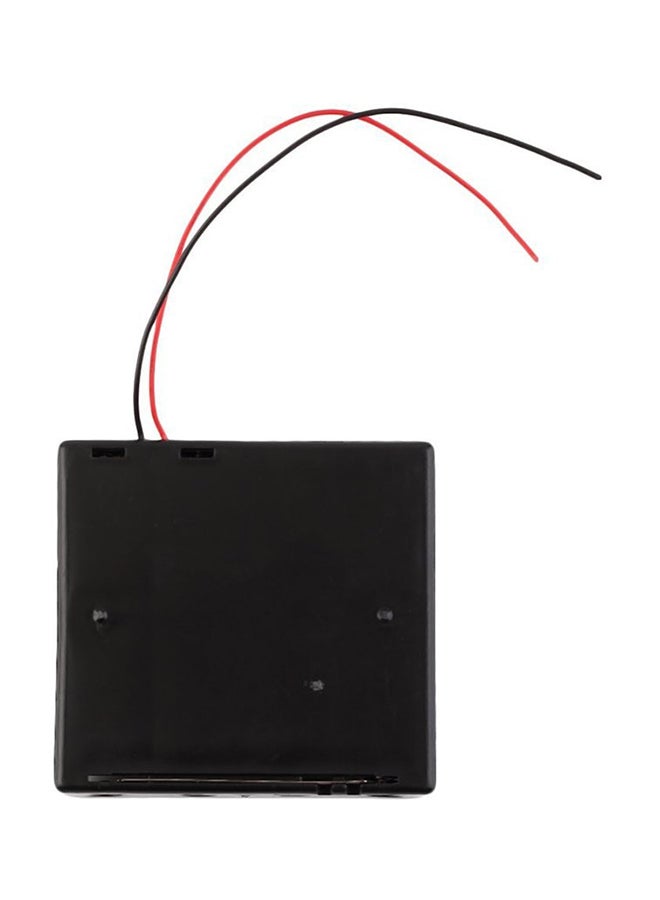 Generic Battery Storage Case For 18650 3.7V Batteries Black  - Image 1