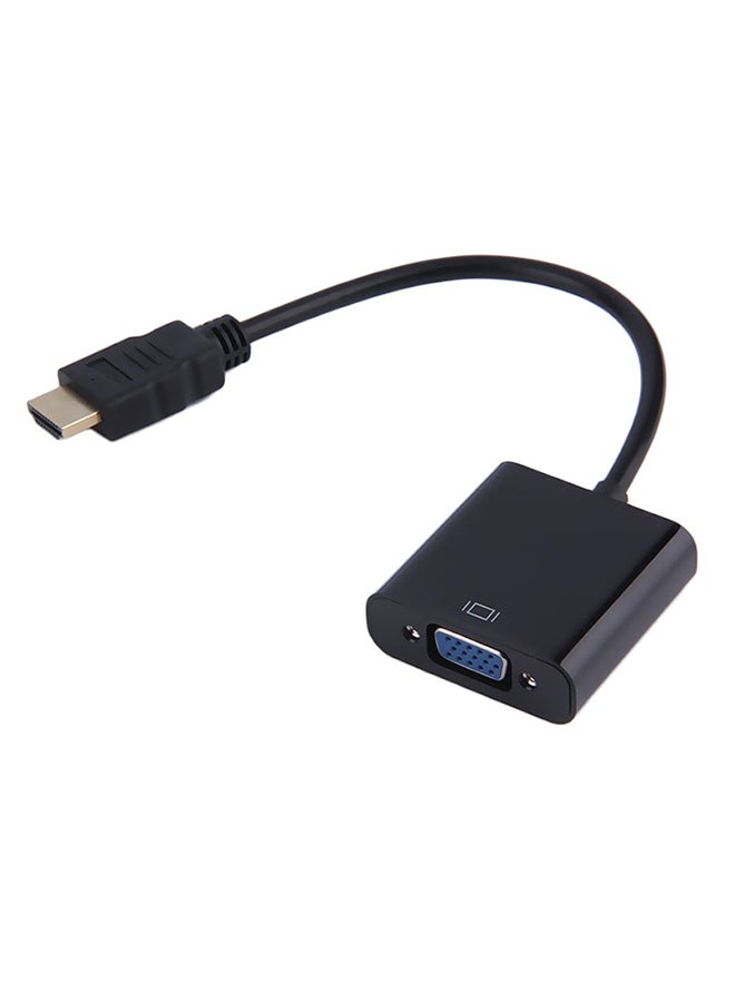VGA Female To HDMI Male Video Converter Adapter Black - Image 2