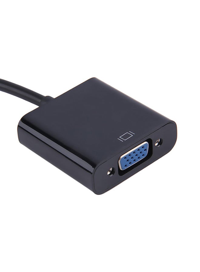 VGA Female To HDMI Male Video Converter Adapter Black - Image 3