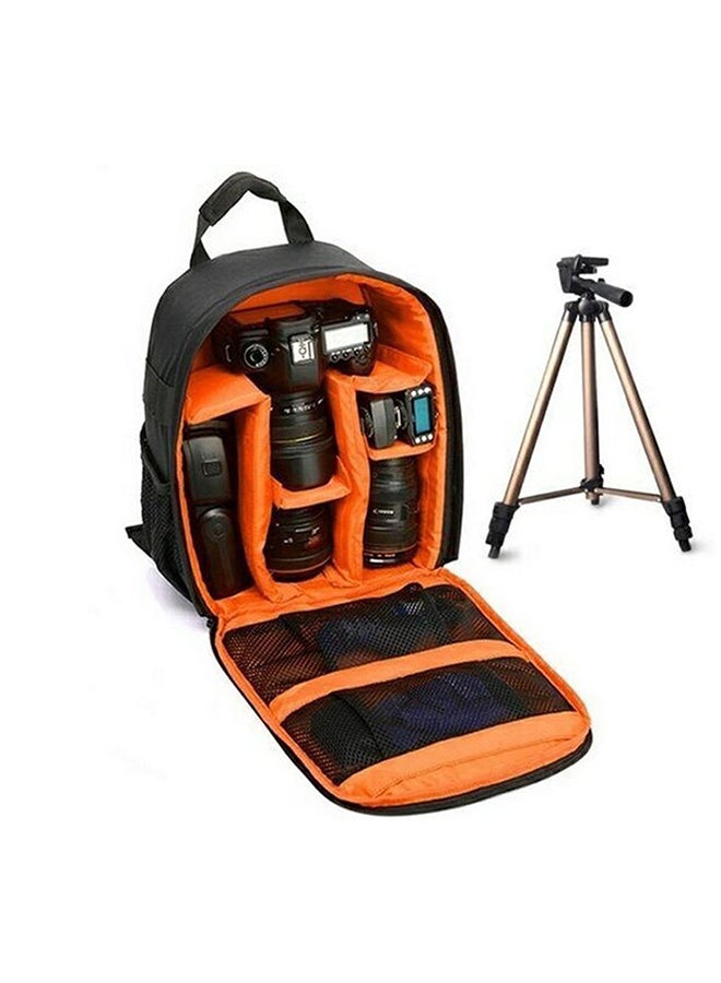 Generic Padded Backpack For Canon SLR/DSLR Camera Black  - Image 3