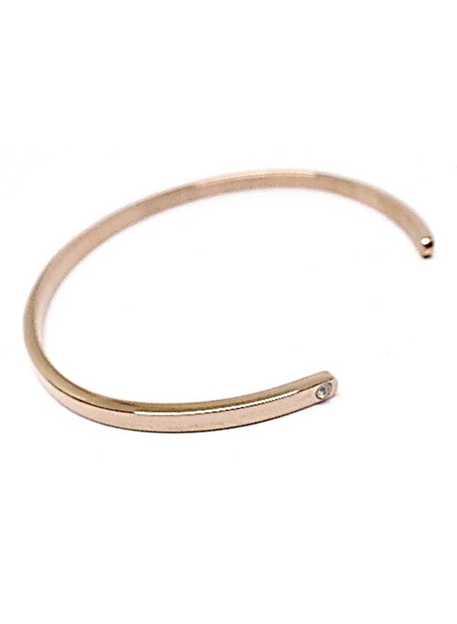 Infinity Jewels Enjoy Engraved Stainless Steel Cuff - Image 2