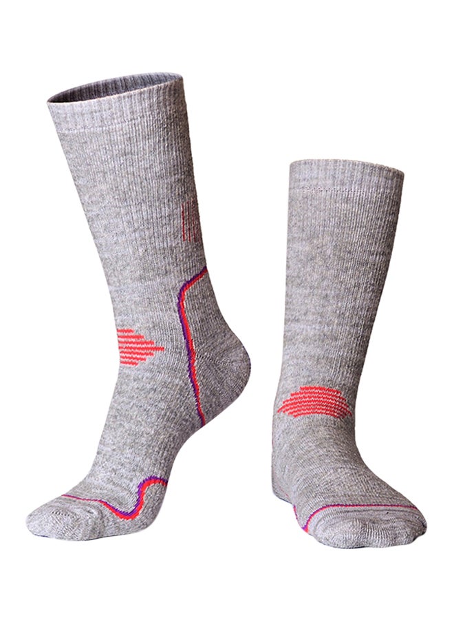 جوارب من القطن رمادي - Image 1