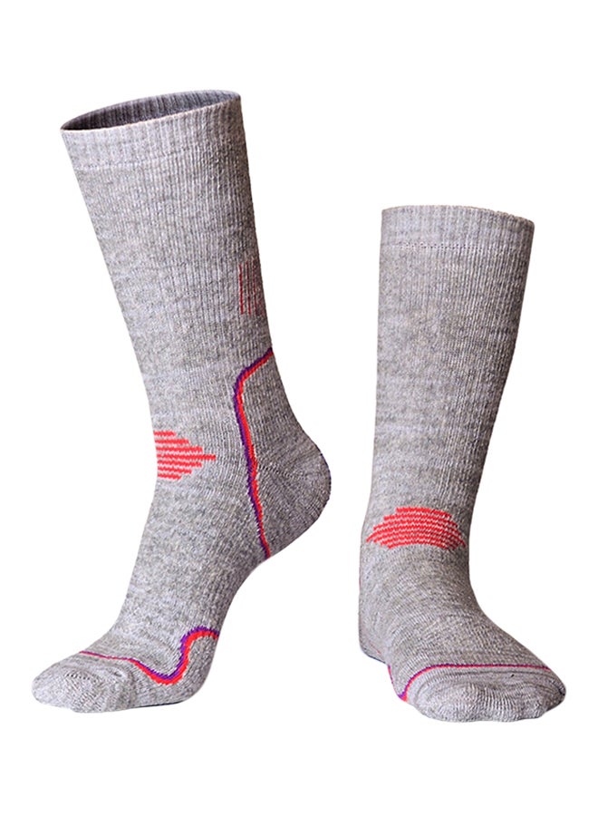 جوارب من القطن رمادي - Image 1