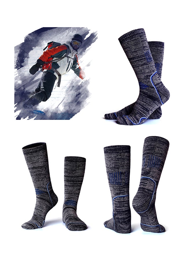 جوارب من القطن رمادي - Image 3