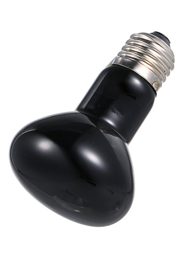 Tungsten Heat Emitter Bulb With E27 Base Socket Holder Black - Image 4