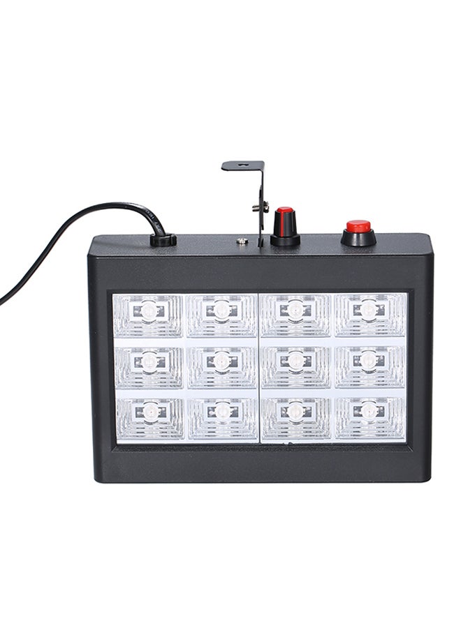 Generic - 12-LED Mini Strobe RGB Light Stage Lamp - AU Plug Black - Image 1