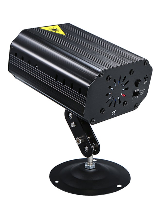 مصباح صغير للمسرح مزود ب3 لمبات LED - بقابس بريطاني أسود  - Image 1