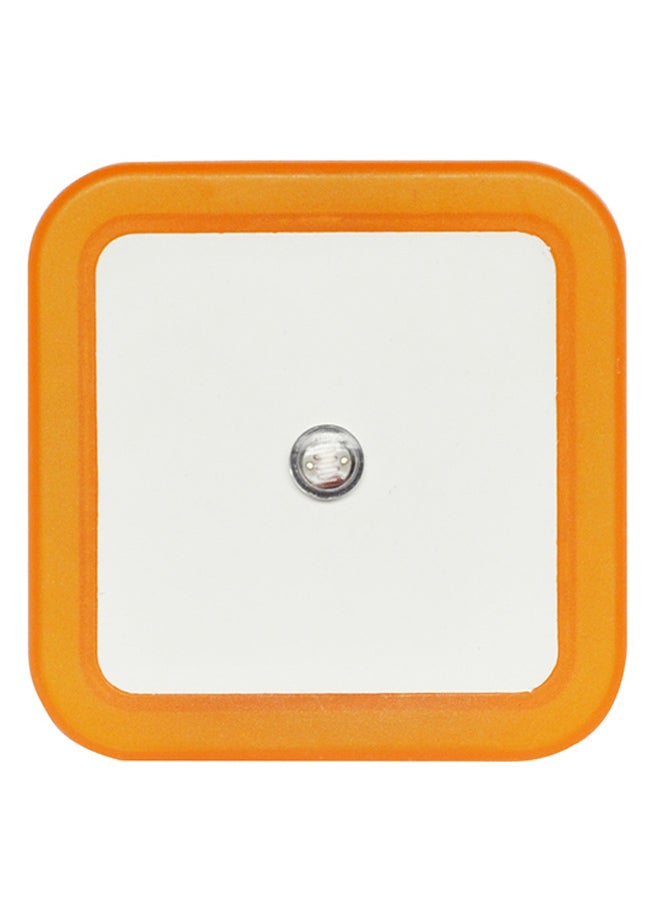 4-LED Smart Light Sensor Lamp - UK Plug Orange  - Image 1