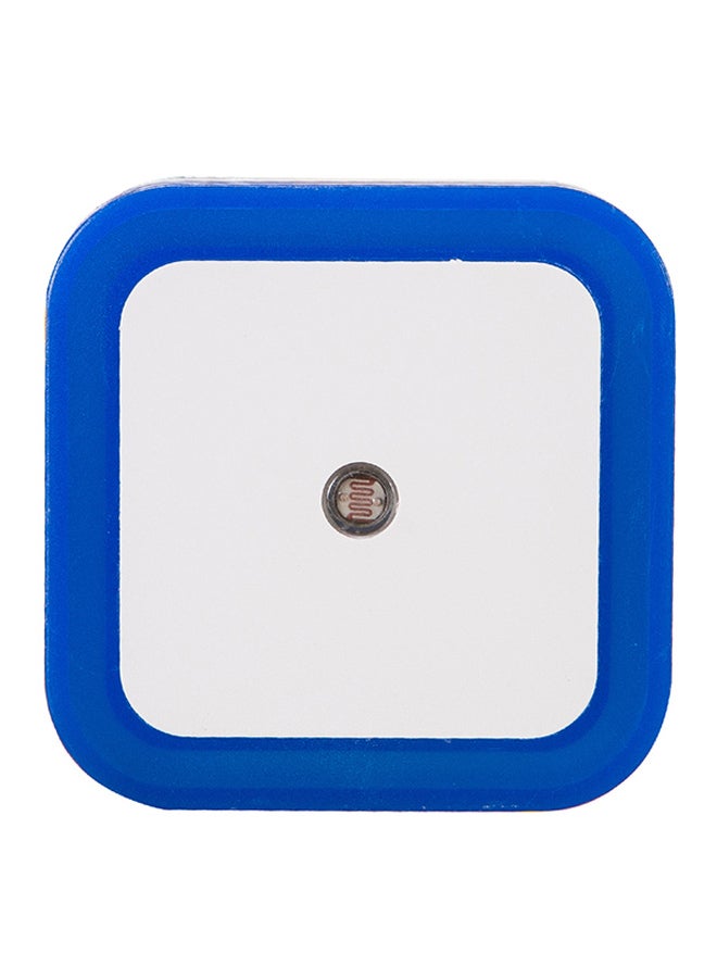 مصباح بمستشعر ضوء ذكي LED مزود بـ4 لمبات LED - مقبس أوروبي أزرق  - Image 1