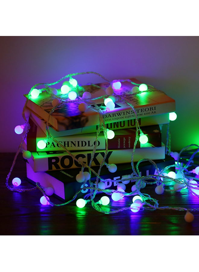 Plastic Globe String Led Lights White 10meter - Image 3