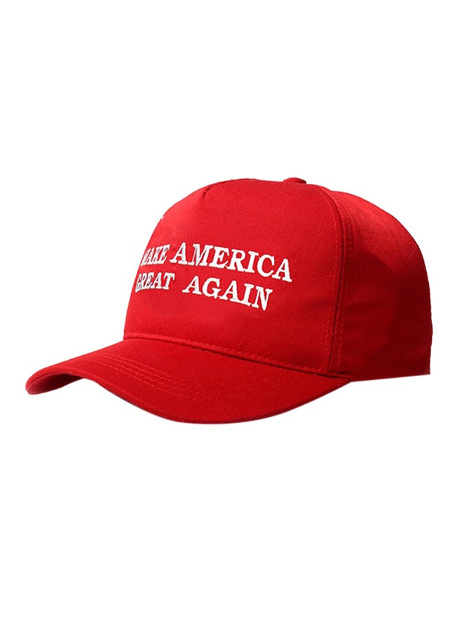 Generic Adjustable Baseball Cap Red  - Image 1