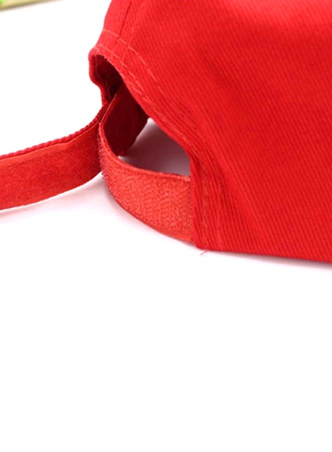 Generic Adjustable Baseball Cap Red  - Image 4