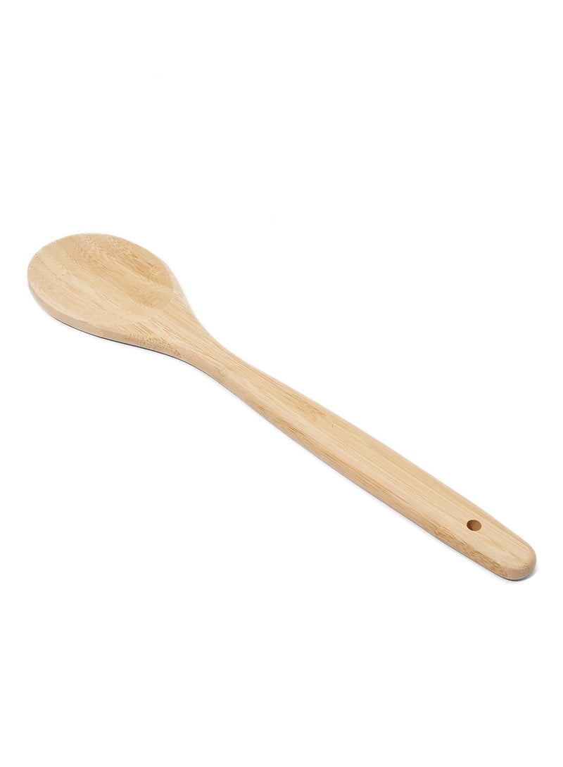 Goldedge Wooden Serving Spoon CTW2 Beige 0.5kg - Image 1