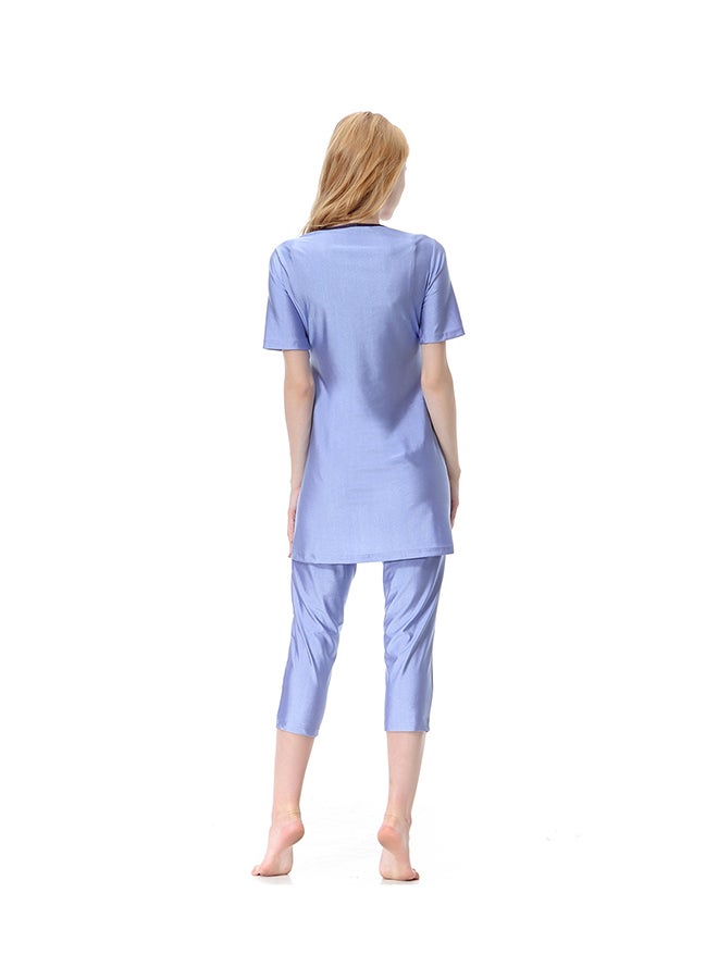 Sharpdo - 3-Piece Burkini Set Lavender - Image 1
