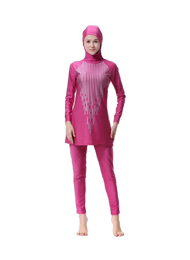 Sharpdo - 2-Piece Burkini Set Pink - Image 1