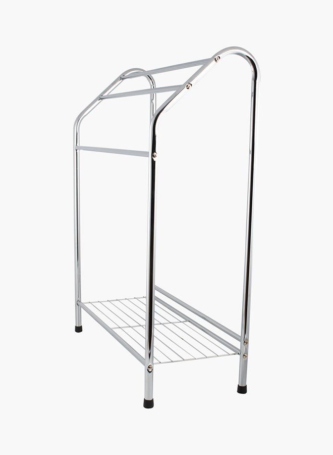 Home Box Dolan Towel Holding Rack Silver/Black 62.8x84x26cm  - Image 2