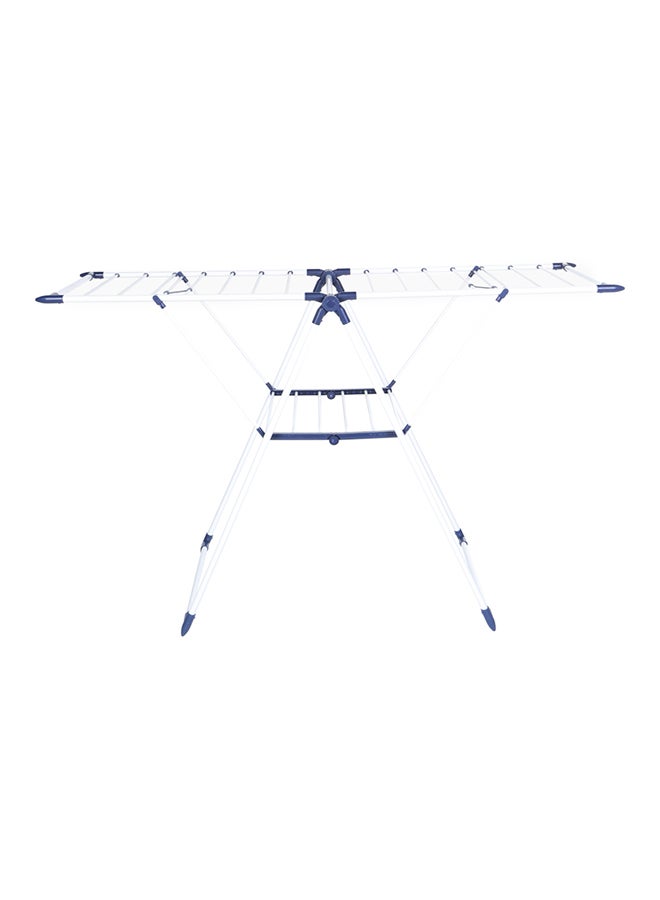 هوم بوكس مجفف ملابس من كولين - 156x62x99 سم أبيض/أزرق 156x99x62سم - Image 1