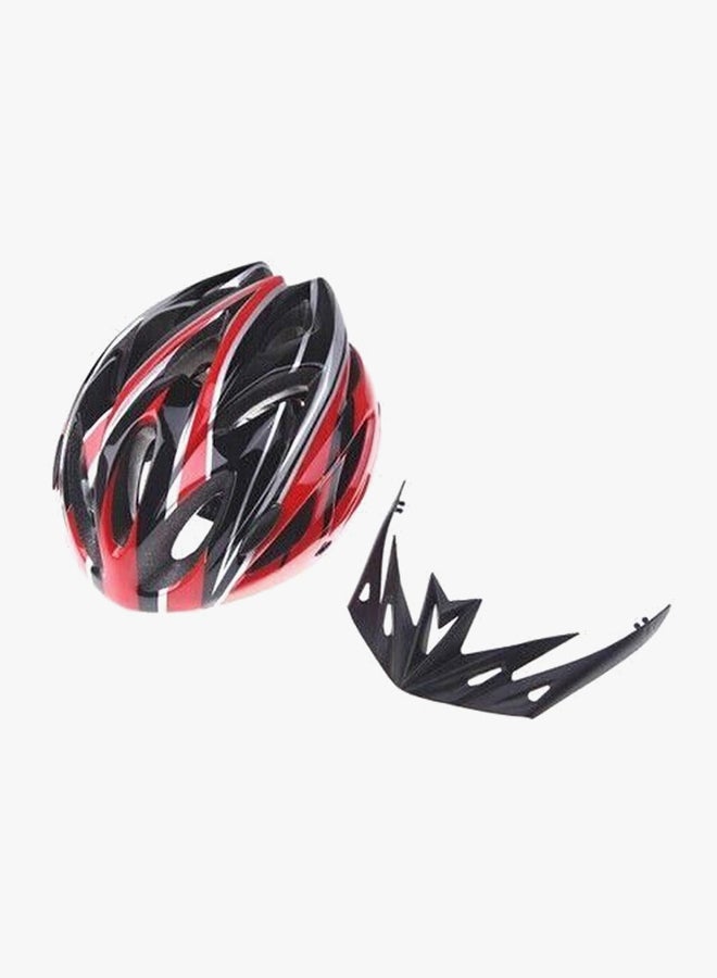 Generic Ultralight Integrally Molded Cycling Helmet With Visor 27x21.5x15cm  - Image 2