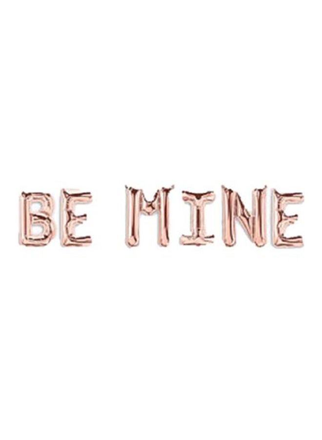 ذا بارتي بوبير شعار بالون مكتوب عليه "Be Mine" 16بوصة 