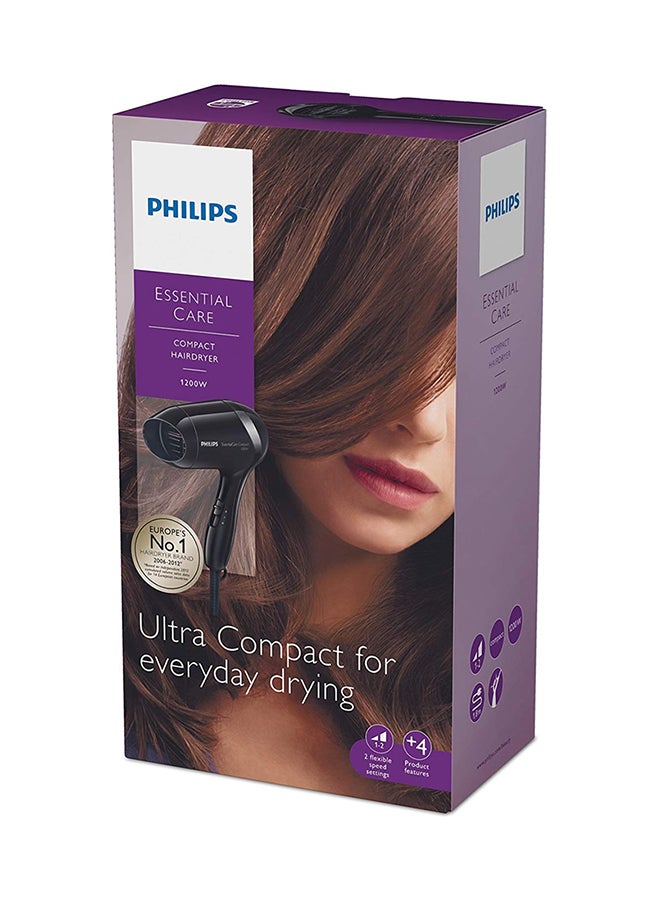 Dry Care Essential Ultra Compact Hair Dryer-BHD001 Black - v1547658564/N20450200A_4